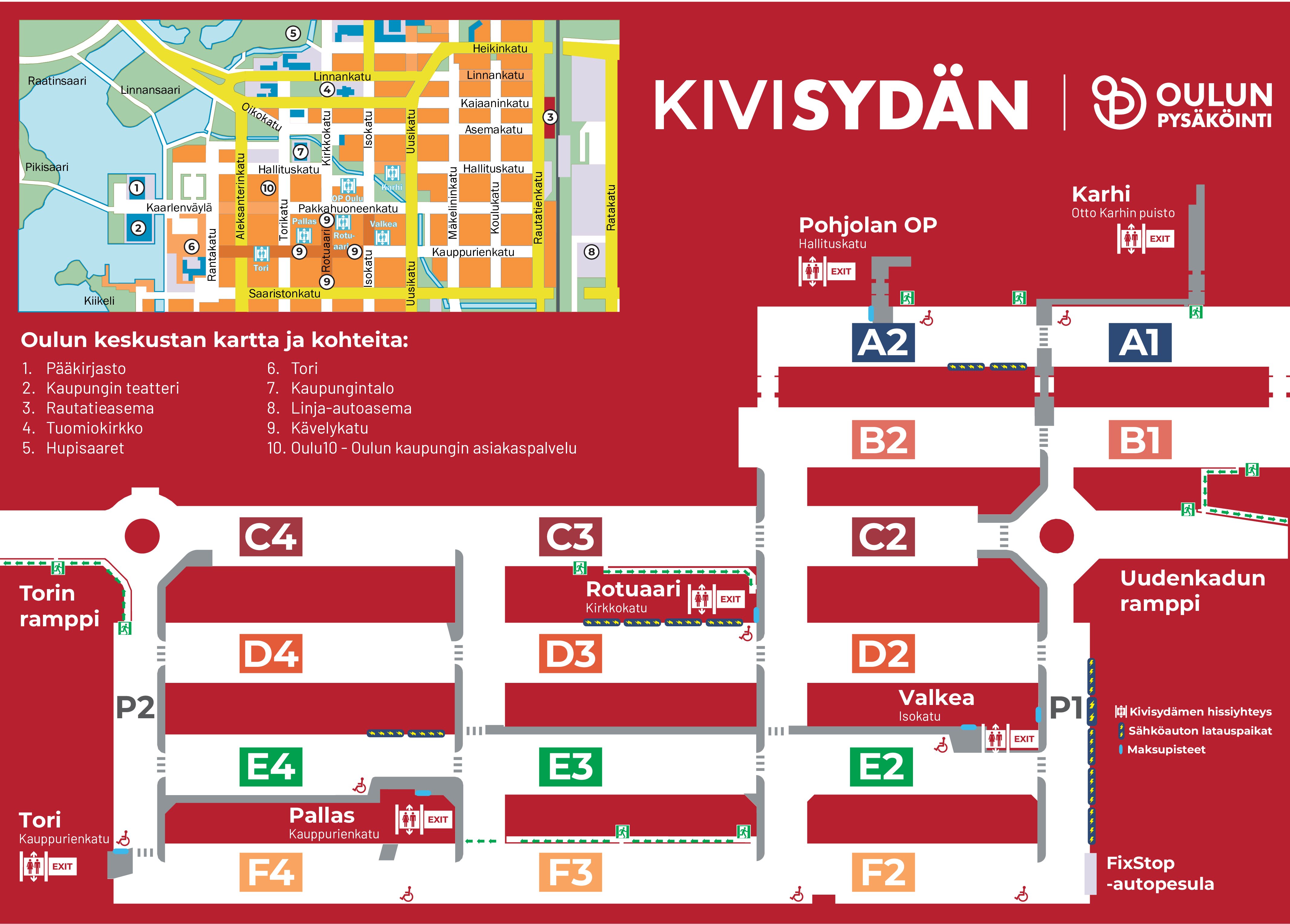 Kivisydämen kartta