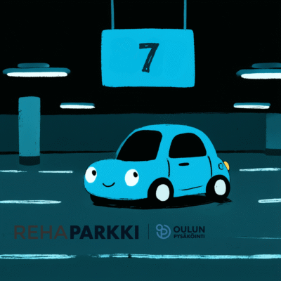 Rehaparkki 7 vrk-pysäköintioikeus