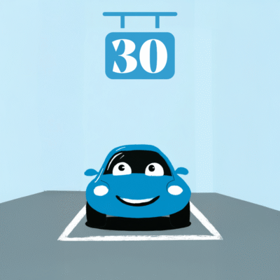 Vaakunakylän pysäköinti, pysäköintitalo uudella Hartaanselänrannan asuinalueella – 30 vrk pysäköintioikeus.