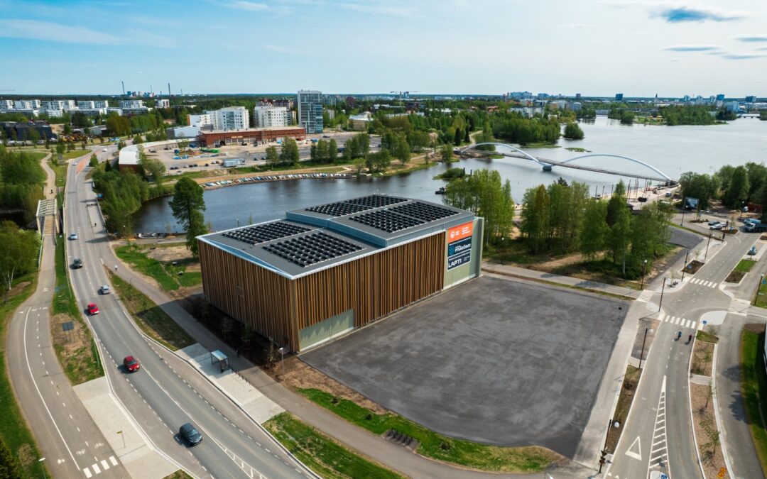 Vaakunakylän pysäköintitalo on avattu