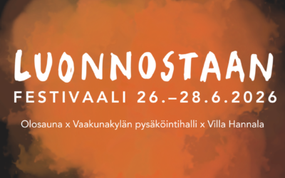 Vaakunakylän pysäköinti – Luonnostaan-festivaali