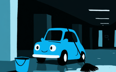 Autoheikin julkisivujen pesutyöt käynnissä